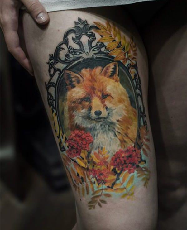 2-fox-tattoos-tattoos