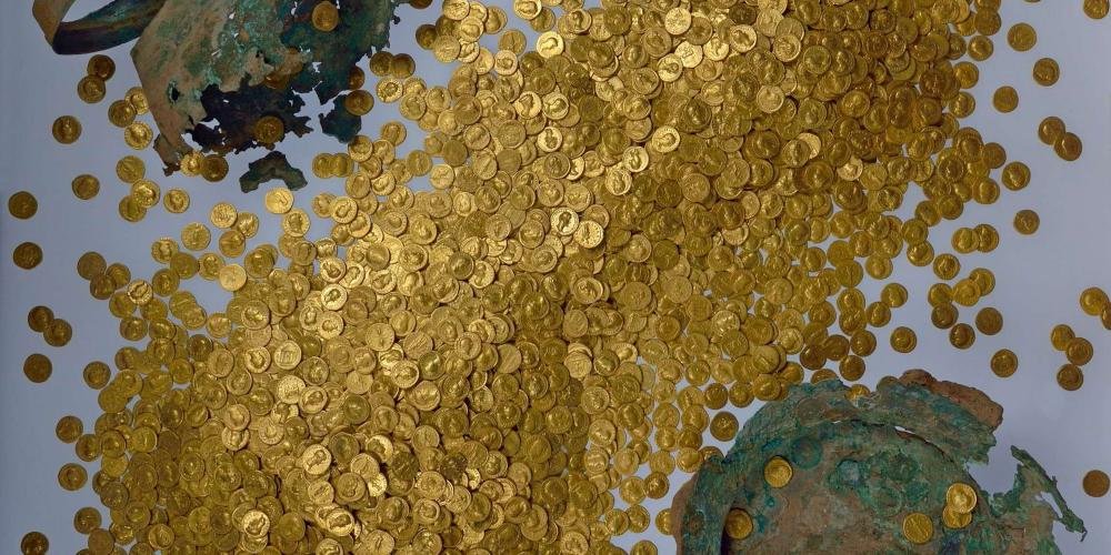 Exciting discovery! 2,500 gold pieces uncovered after 1,800 years