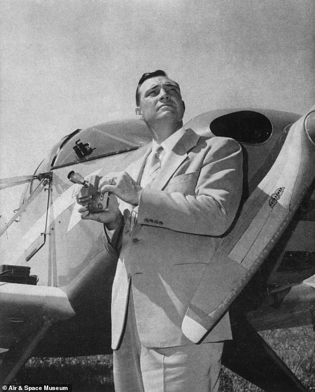 Kenneth Arnold, who saw the first 'flying saucers'