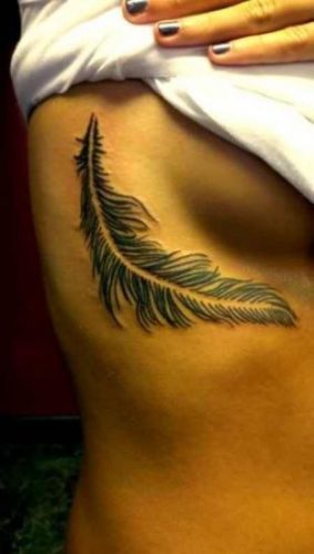 24 Elegant Under Breast Tattoo Ideas for Women