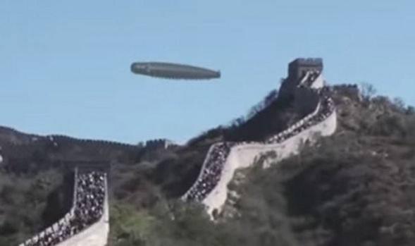 ufo, Great Wall of China,