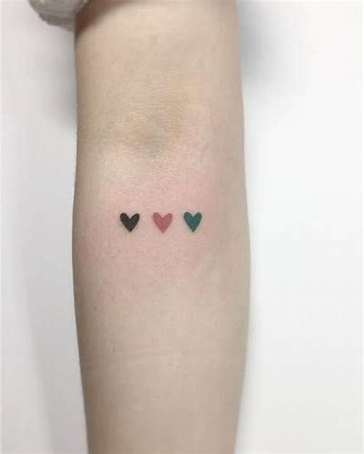 18 Three Hearts Tattoo Ideas for 2024