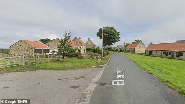 The unidentified couple found the hoard of coins in an 18th century property in Ellerby area of Yorkshire (pictured)