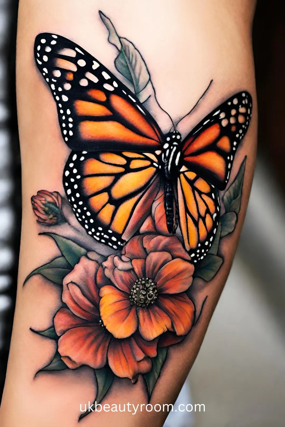 Monarch Butterfly Tattoo