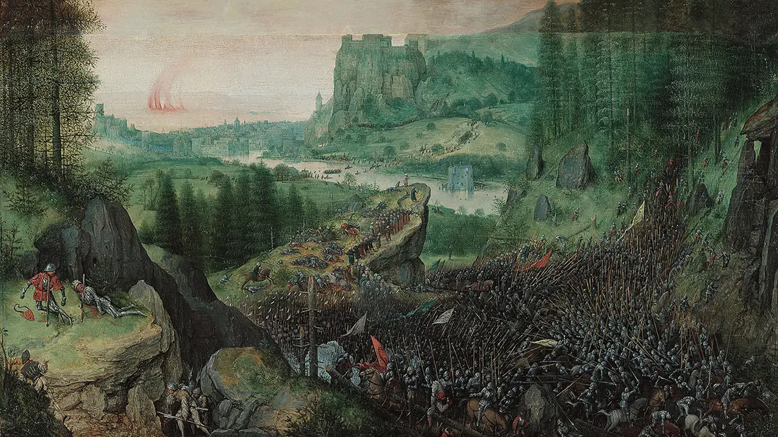 The Suicide of Saul by Pieter Brueghel the Elder